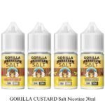 GORILLA CUSTARD Salt Nicotine 30ml