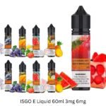 ISGO E Liquid 60ml 3mg 6mg