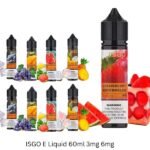 ISGO E Liquid 60ml 3mg 6mg