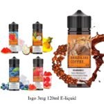 Isgo 3mg 120ml E-liquid