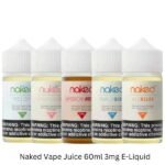 Naked Vape Juice 60ml 3mg E-Liquid