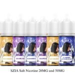 SZIA Salt Nicotine 20MG and 50MG