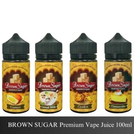 BROWN SUGAR Premium Vape Juice 100ml