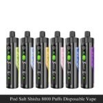 Pod Salt Shisha 8000 Puffs