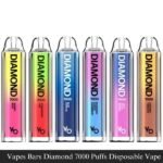 Vapes Bars Diamond 7000 Puffs Disposable Vape