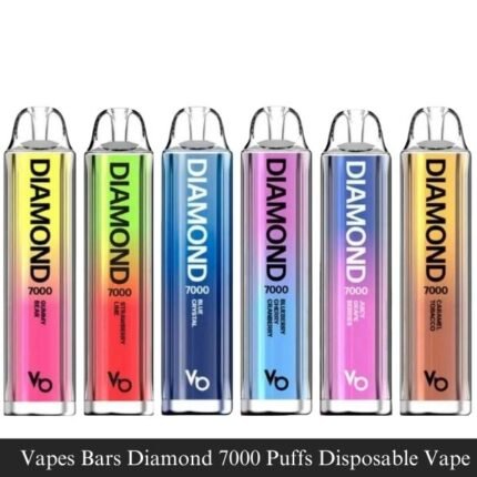 Vapes Bars Diamond 7000 Puffs Disposable Vape