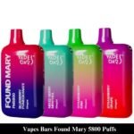 Vapes Bars Found Mary 5800 Puffs