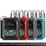 Caliburn GK3 Pod System Kit 900mAh uwell