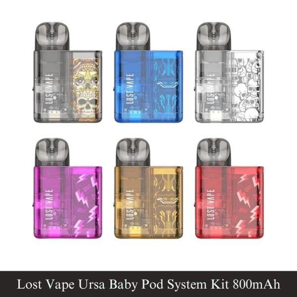 Lost Vape Ursa Baby Pod System Kit 800mAh Lost Vape Ursa Baby Pod System Kit 800mAh