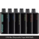 UNI Bar Disposable Vape 8000 Puffs