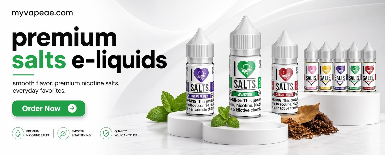 I Love Salt E-liquid 25MG Salt nic in UAE