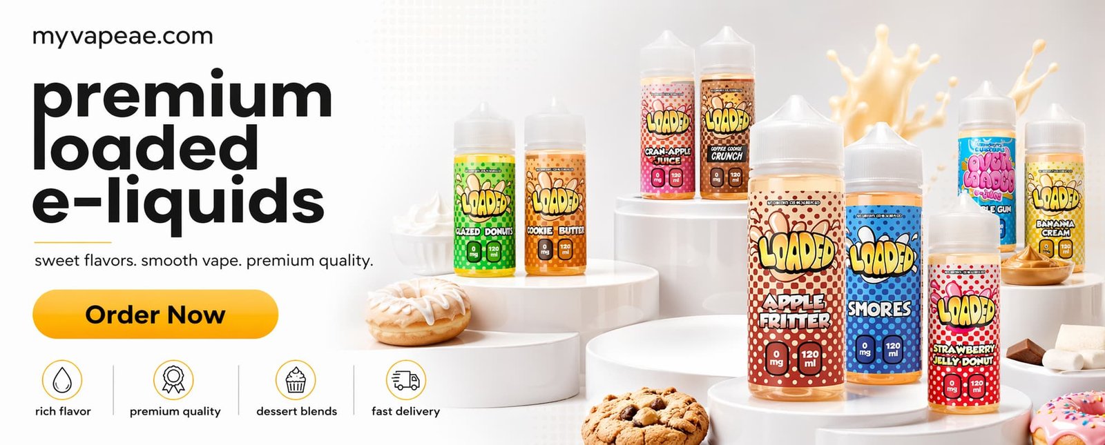 Loaded E-liquids in Dubai