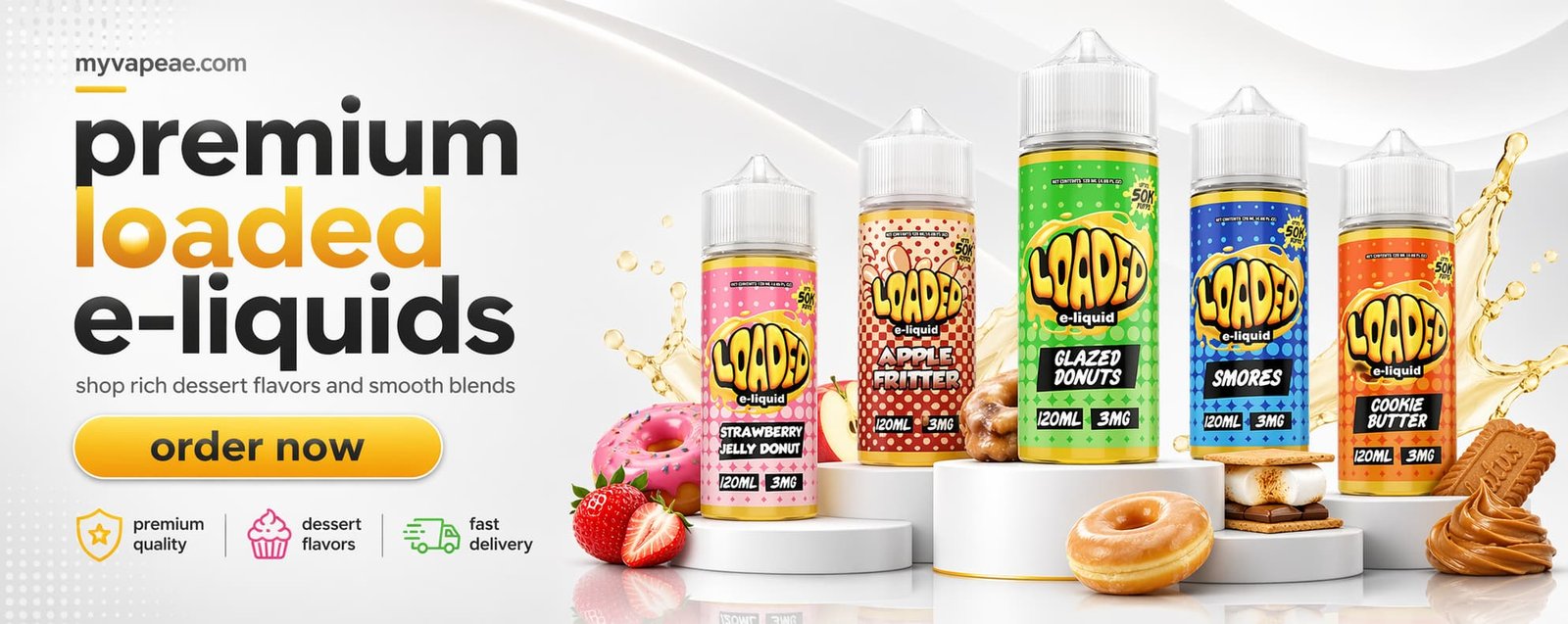 Loaded E-liquids in UAE
