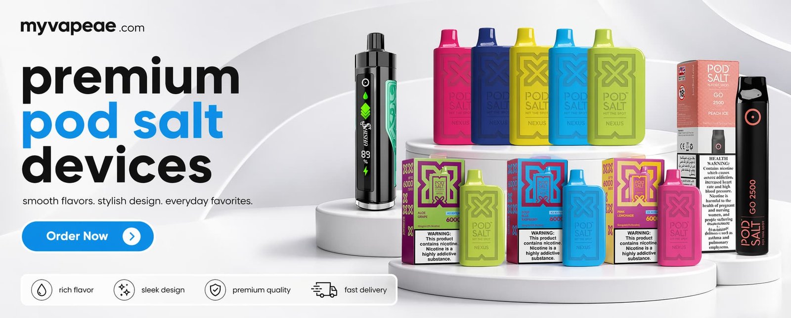 Pod Salt Disposable Vapes In UAE