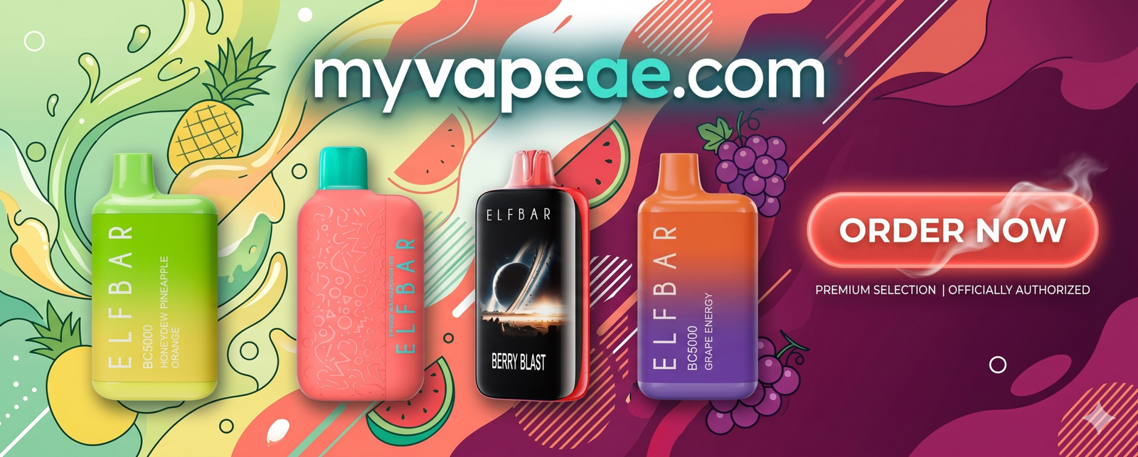 Popular Elf Bar Devices in UAE