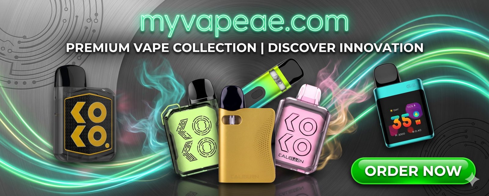 Uwell Caliburn Flavors and Kits