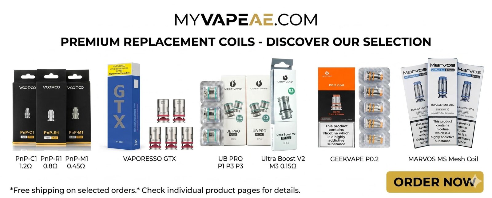 Vape Coil Brands in UAE