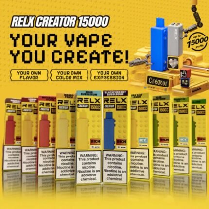 Relx Creator Starter Kit 15000 Puffs