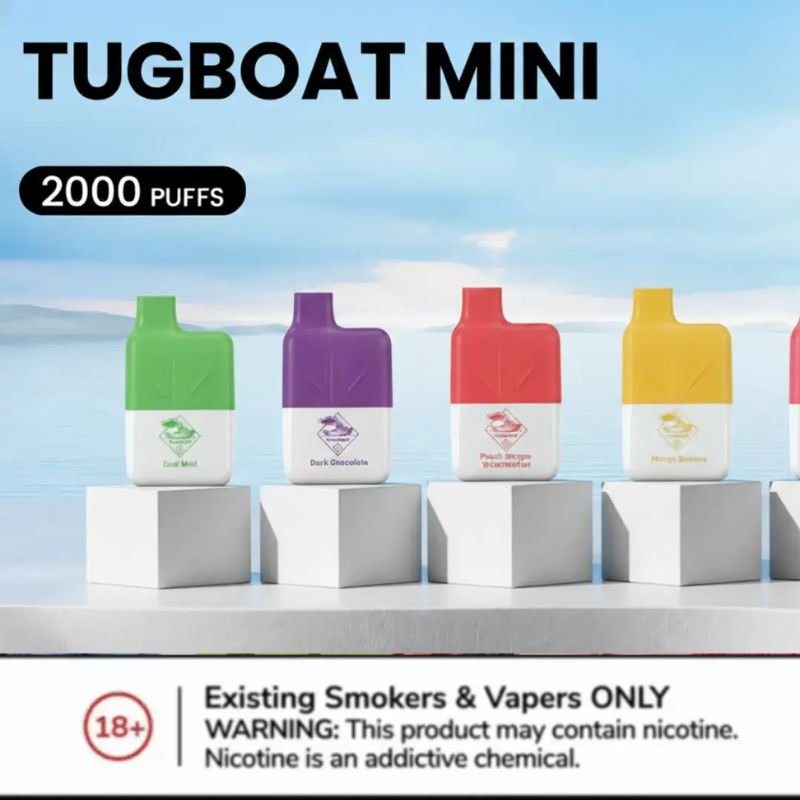 TUGBOAT Mini 2000 Puffs Disposable